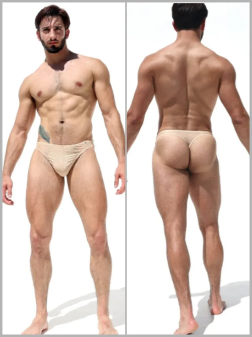 Rufskin - Bravo Thong - Beige Nude (M)